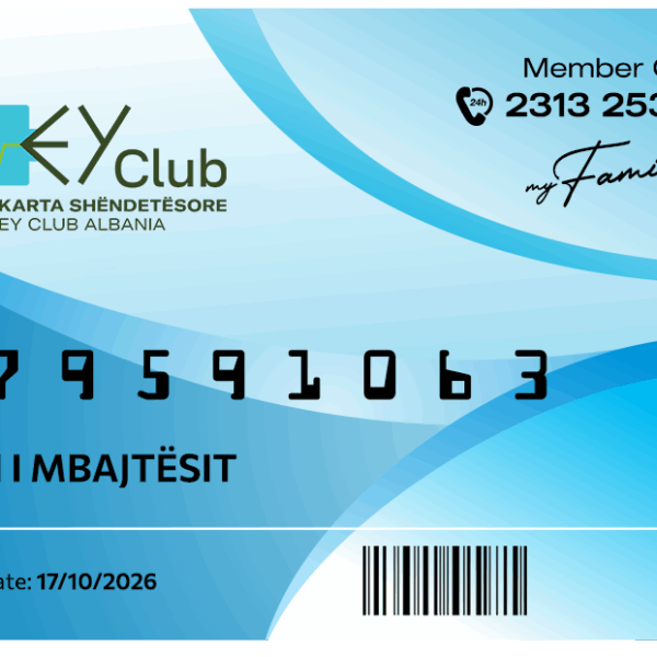 Karta e Shëndetit Familjar EY Club AL (deri në 4 persona)